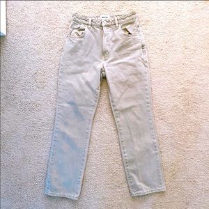Rolla’s 27” Light Grey Jeans